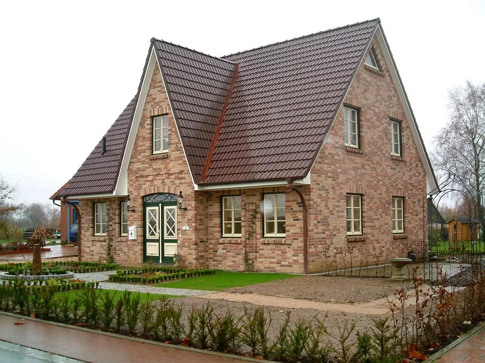 Friesenhaus mit stilvollem Eingangsbereich